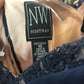 Nightway Navy Blue size 10 formal dress