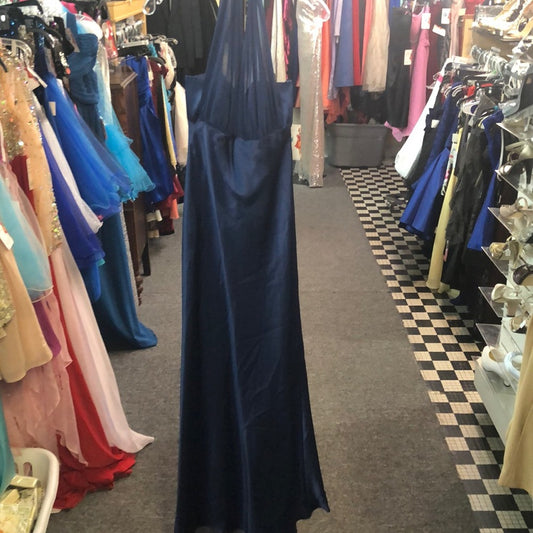 Betsy & Adam Blue size 10 formal dress