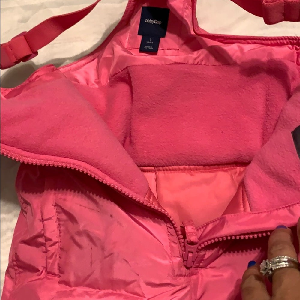 Size 3 Baby Gap snow bib pants