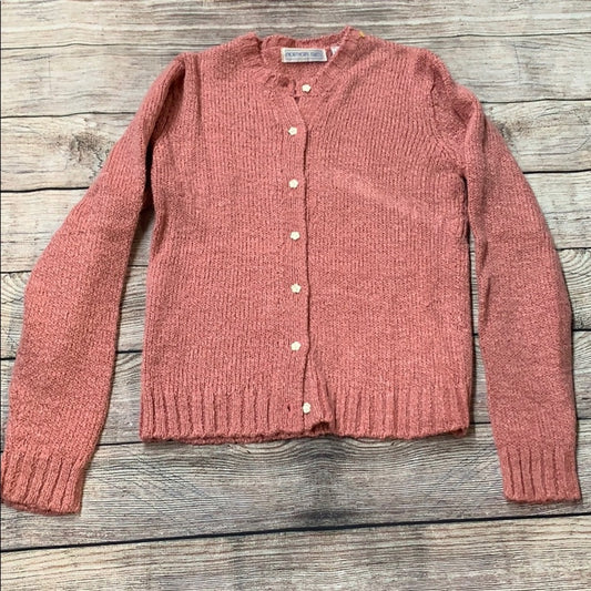 Beautiful pink acrylic sweater Vintage