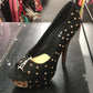 fRh size 8 1/2 multi color heels