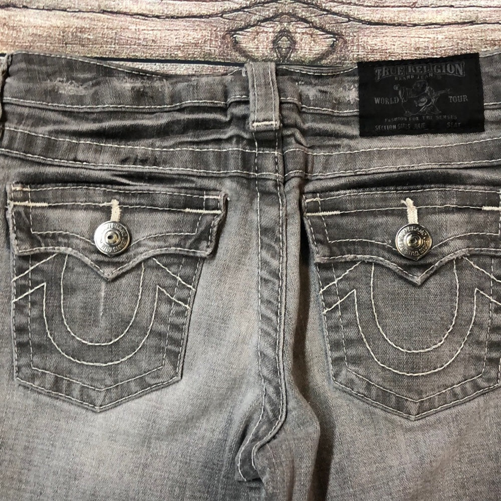 True Religion sz 12 girls jeans