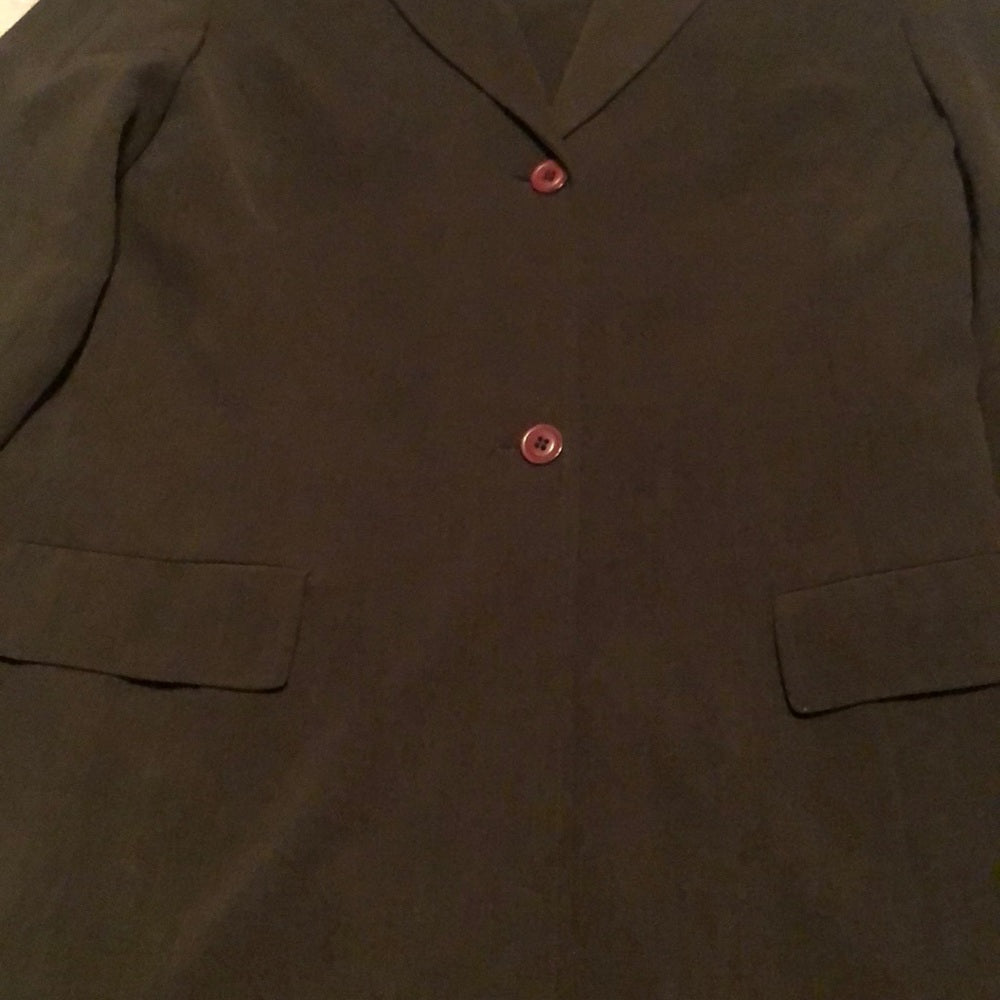 Josephine Chaus sz 10 brown women’s 2pc dress suit