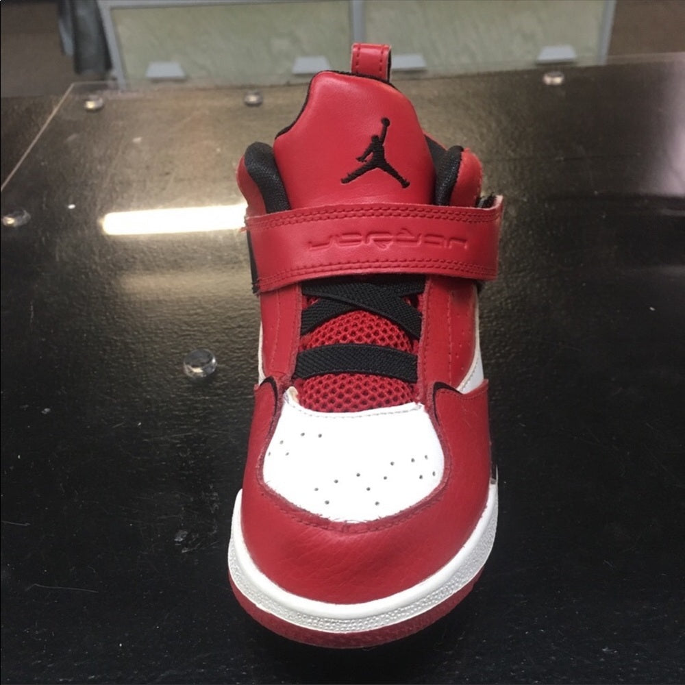 COPY - Red, white and black Jordan’s.  No insole …