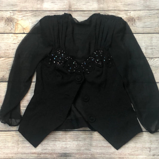 BB/Collections black sz 6 lady’s top