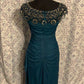 Size 4 Xscape green formal dress