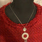 Size 10 beautiful cranberry red dress