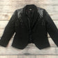 H&M sz 8 black with sequins lady’s blazer