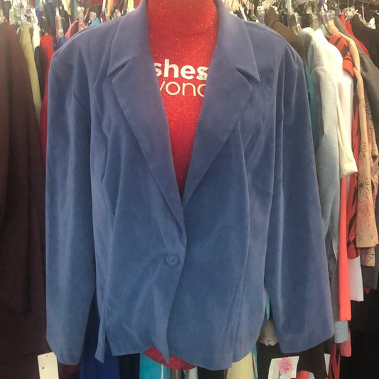 Dress Barn sz 20 blue women’s blazer