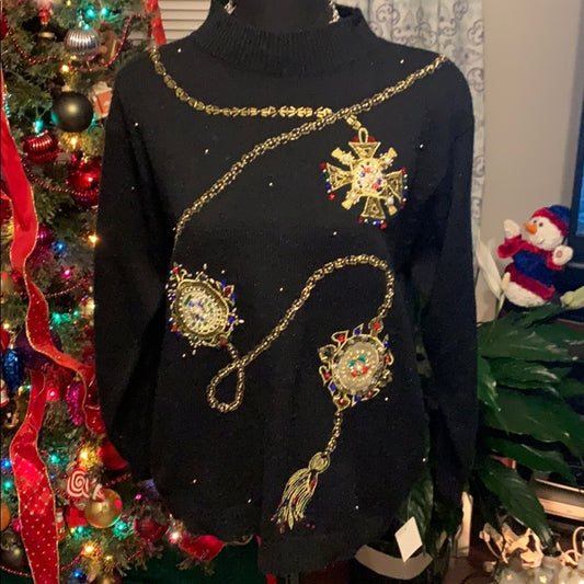 Vintage Size Large Koret holiday sweater