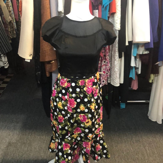 Belle Poque sz medium multicolor dress