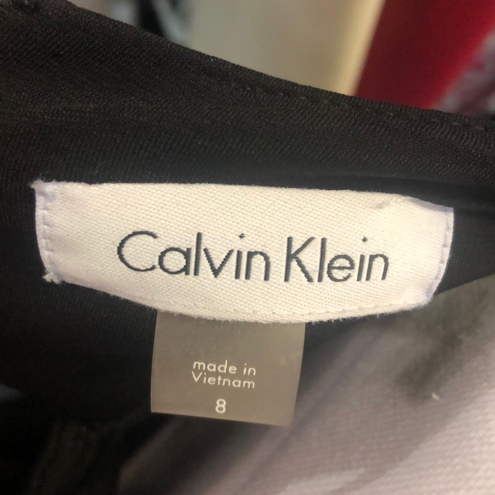 Calvin Klein sz 8 lady’s black dress