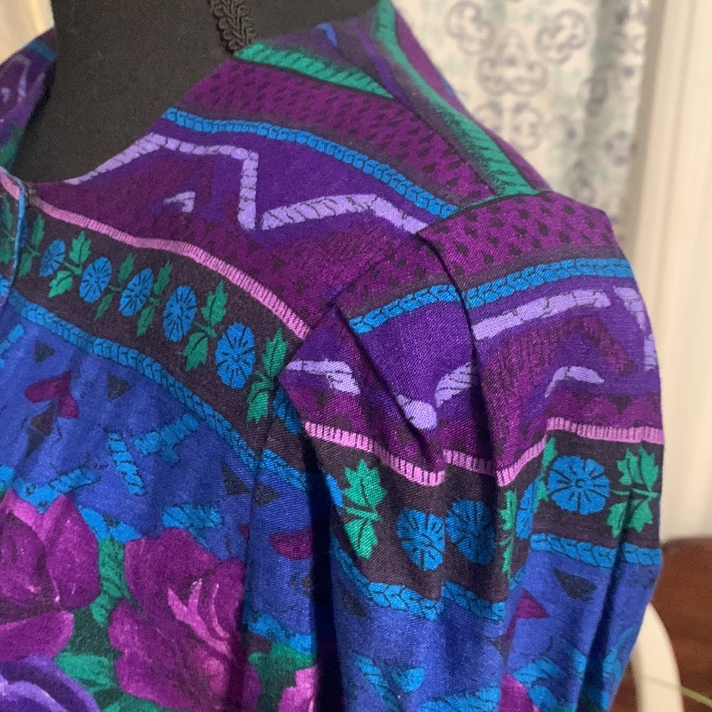 Vintage size 10 Karen Stevens petites dress