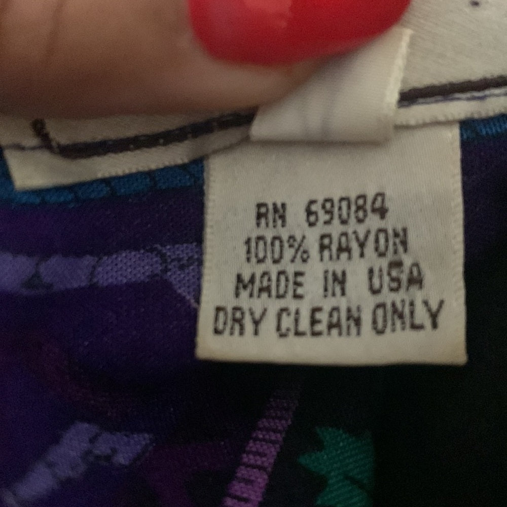 Vintage size 10 Karen Stevens petites dress