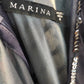Marina sz 4 gray w/ sequins short lady’s formal dress