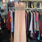 Cache sz 0 peach long lady’s formal dress
