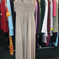 Azazie sz A4 tan long formal dress