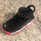 Jordan’s sz 7C pink, black and white sneakers