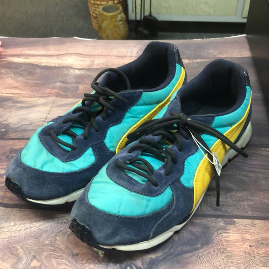 Puma sz 7.5 multicolor mens sneakers