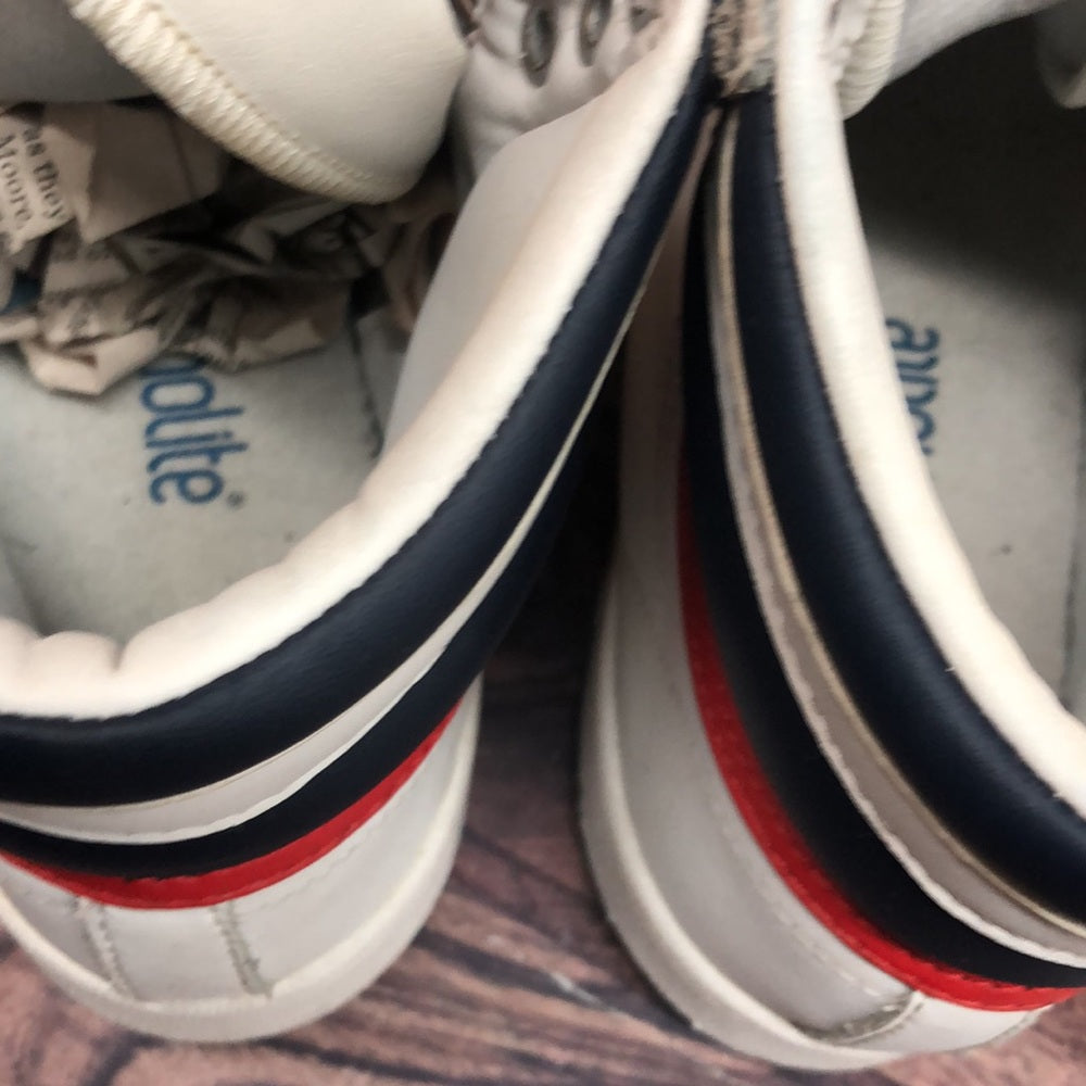 Adidas Top Ten sz 5.5y red, white and blue boys sneakers