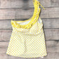 OP sz small/ch yellow & white bathing suit top