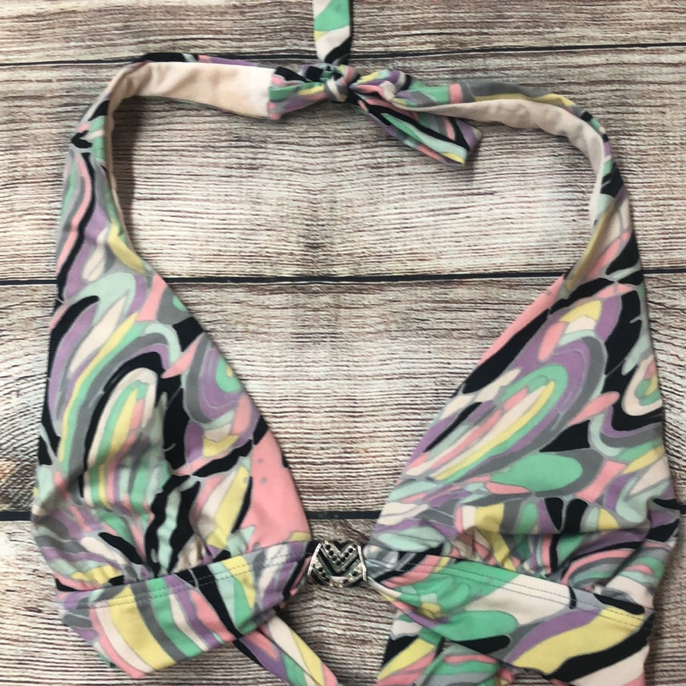Kenneth Cole New York sz 14 multicolor 2pc bathing suit