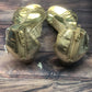 Alfani sz 8 gold w/ sequins shoes