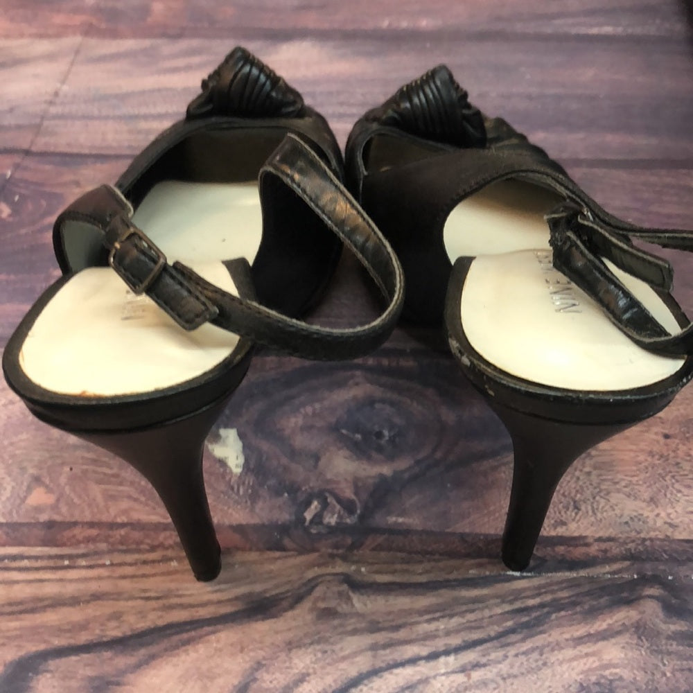 Nine West sz 8.5 women black shoes