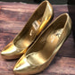 It’s OK sz 9 gold women shoes