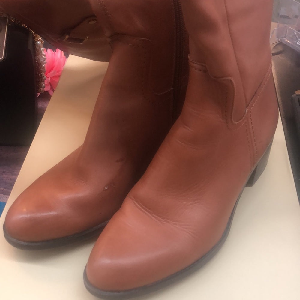 Franco Sarto sz 9.5 women brown boots