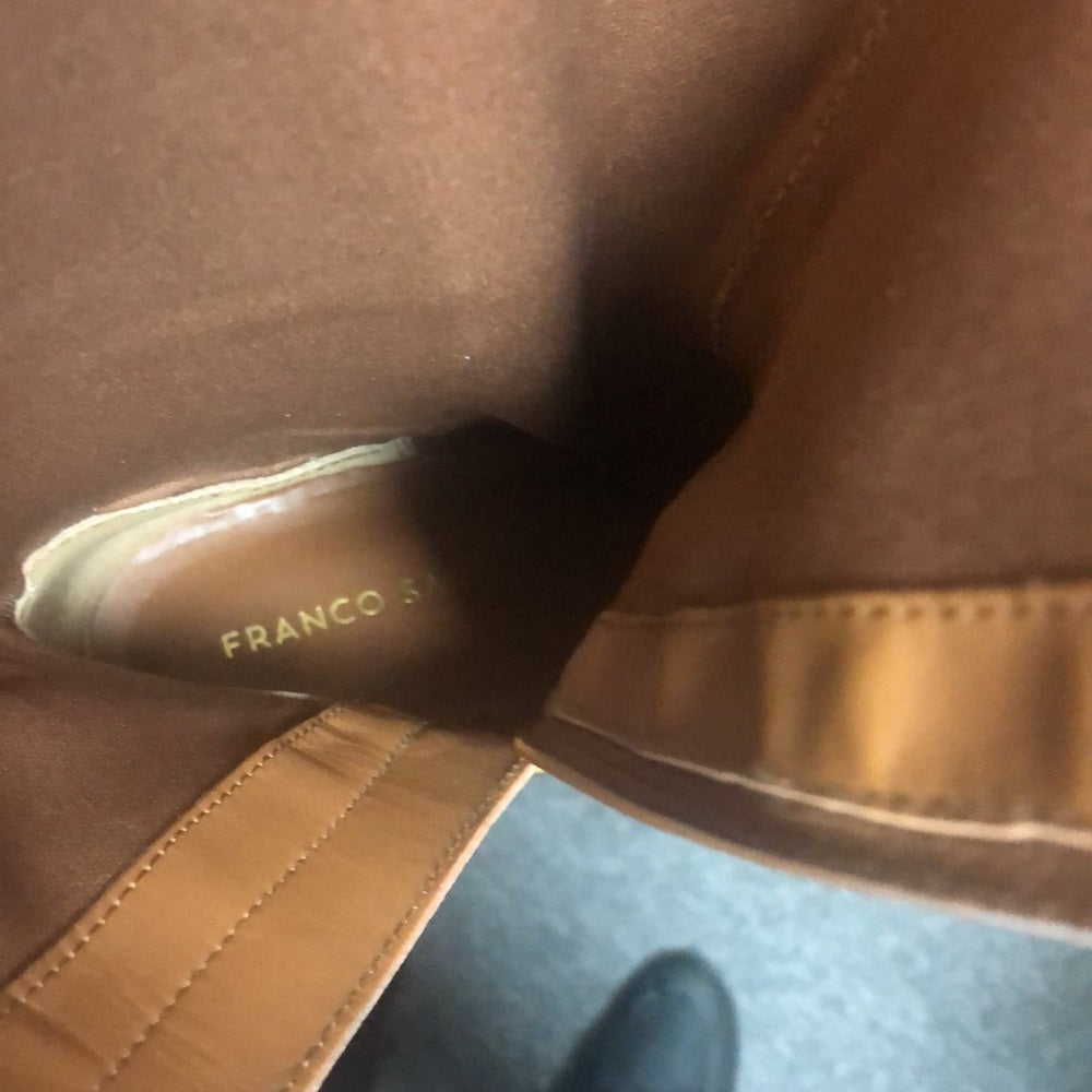 Franco Sarto sz 9.5 women brown boots
