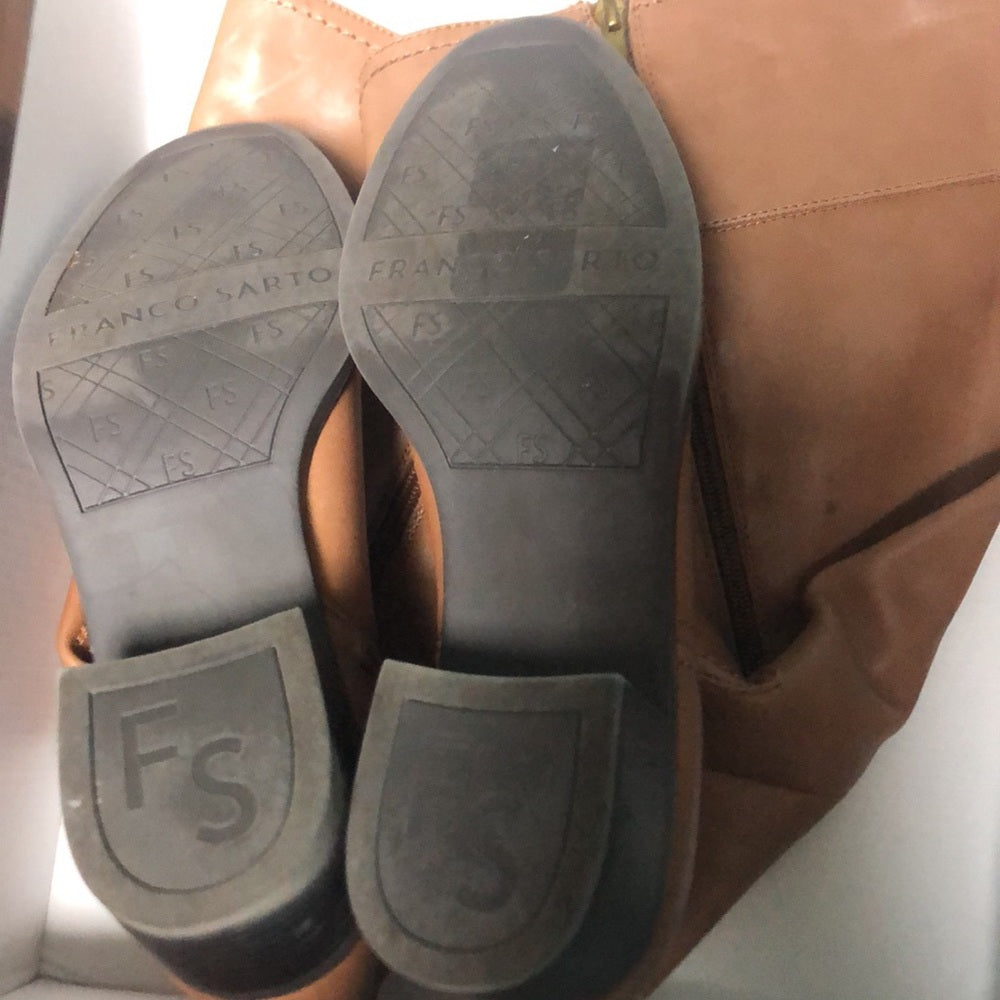 Franco Sarto sz 9.5 women brown boots