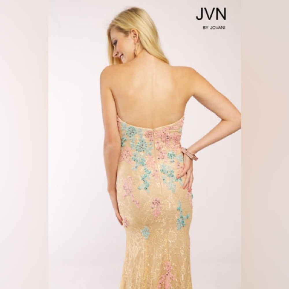 Size 16 Jovani lace mermaid prom dress