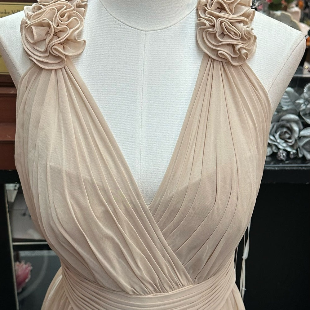Wtoo sz 10 cashmere long formal dress