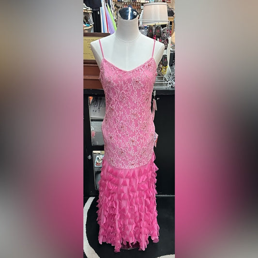 Marsoni sz 10 long pink formal dress